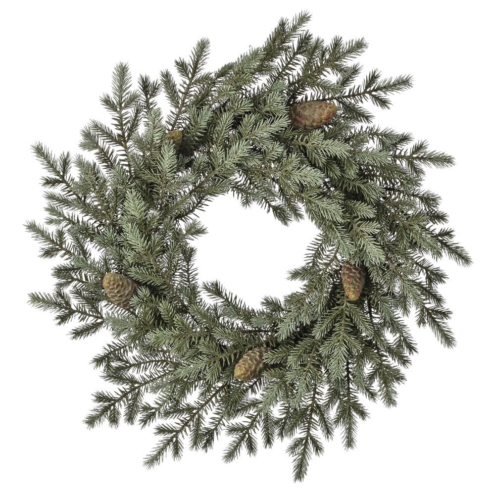 "28"" Wild Forest Spruce Wreath W/Cone" price history on PriceWatchPro