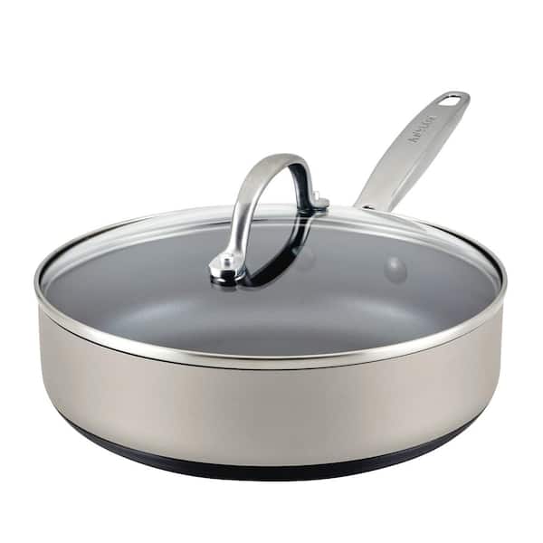 Unbranded Achieve 3 qt. Hard Anodized Aluminum Nonstick Saute Pan with Lid