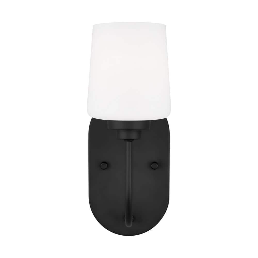 Windom Midnight Black Outdoor Dimmable Wall Sconce