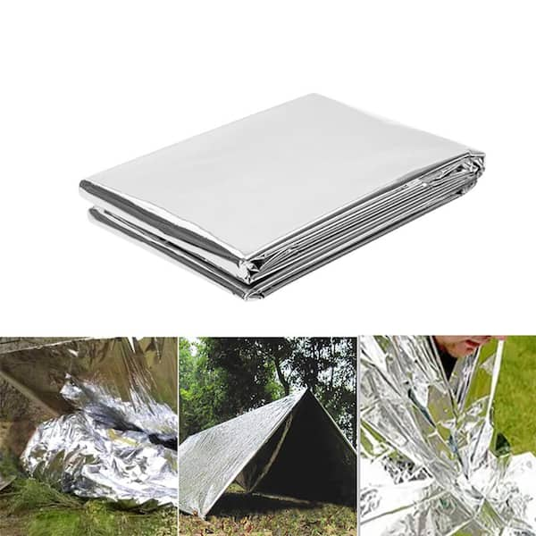 Silver camping blanket hot sale