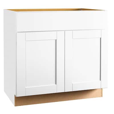 kitchen cabinets white shaker shaker base cabinets in white kitchen the home depot kitchen cabinets white shaker shaker base cabinets in white kitchen the home depot