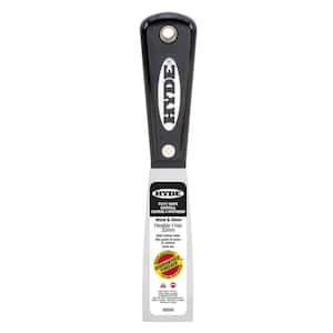 1-1/4 in. Black and Silver Flex Putty Knife