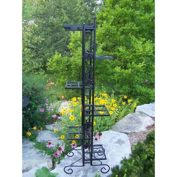 Oakland Living 2 Level Plant Stand Antique Bronze