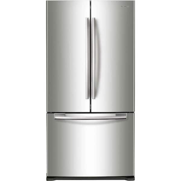 Samsung 33 in. W 19.4 cu. ft. French Door Refrigerator in Stainless Steel