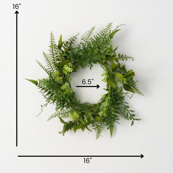 Leafy Green Wreath