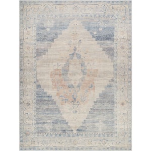 Becki Owens Luca Gray Oriental 4 ft. x 6 ft. Indoor Area Rug