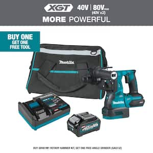 40V Max XGT Brushless Cordless 1-1/8 in. Rotary Hammer Kit, AFT, AWS Capable (4.0Ah)