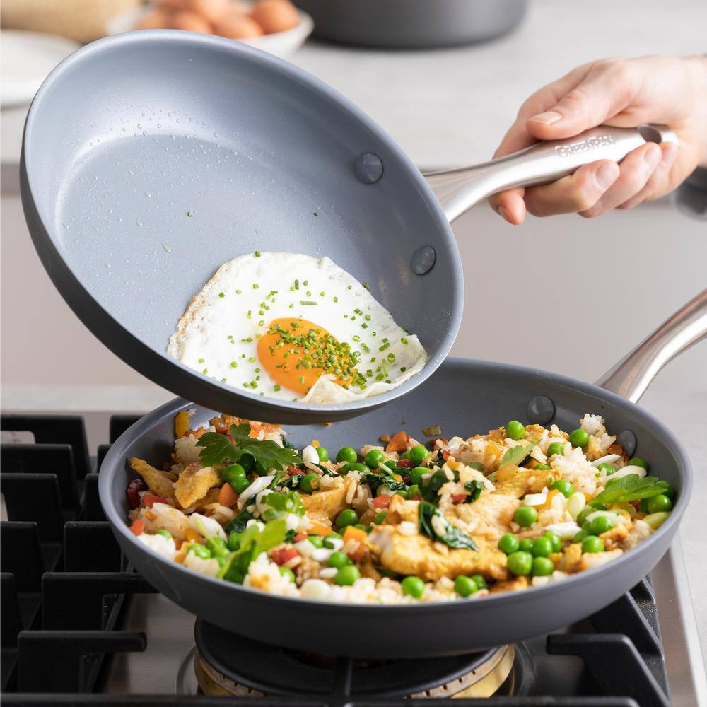 GreenPan Lima Black Aluminum Nonstick 12-Piece Cookware Set