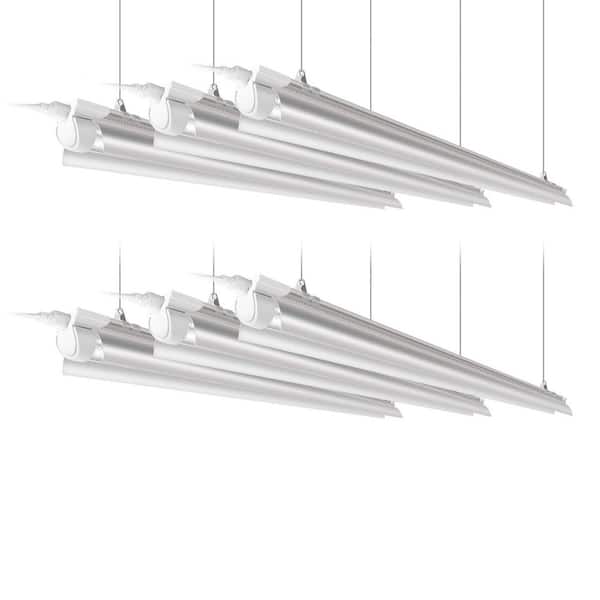 6-Pack 4 ft. Plant Grow Lights, Full Spectrum Daylight White, T8 LED Grow Light Strips, Plant Lights for Indoor Plants
