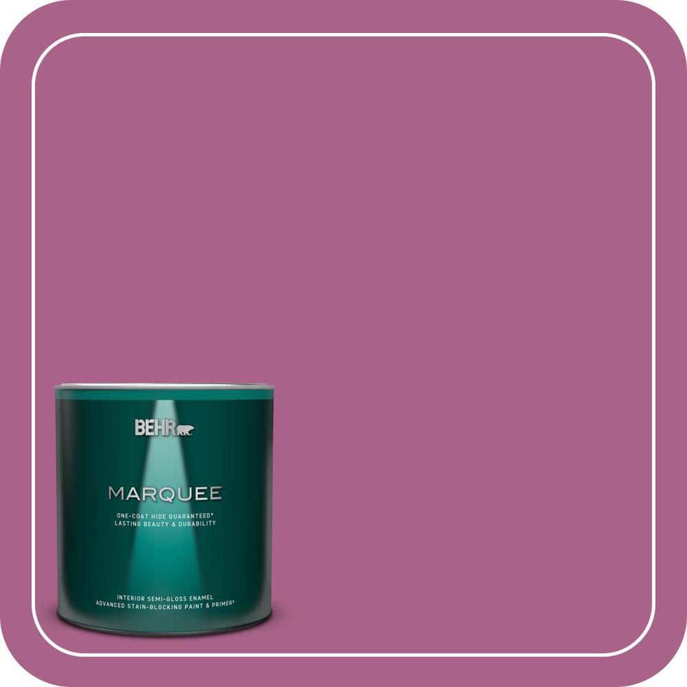 1 qt. #690B-6 Wild Mulberry Semi-Gloss Enamel Interior Paint & Primer price history on PriceWatchPro