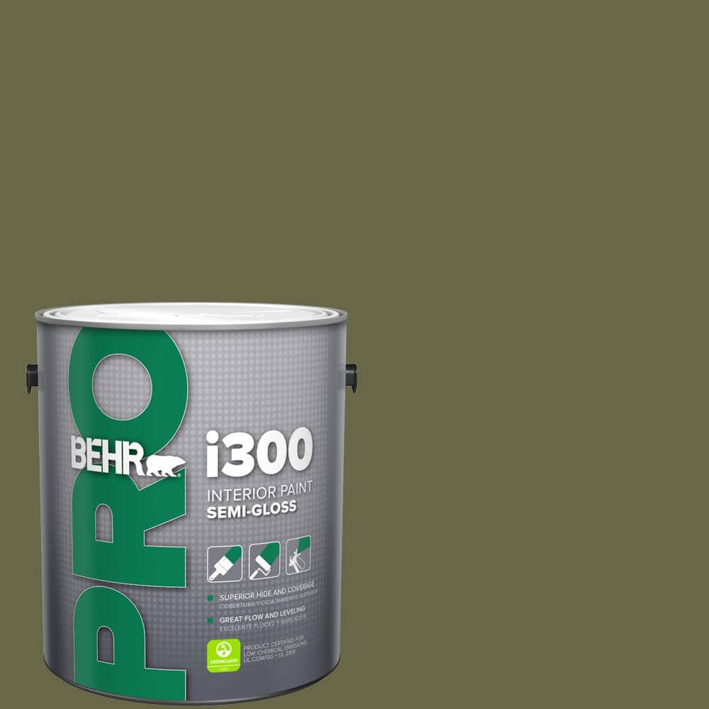 BEHR PRO 1 gal. PPU924 Amazon Jungle SemiGloss Interior Paint