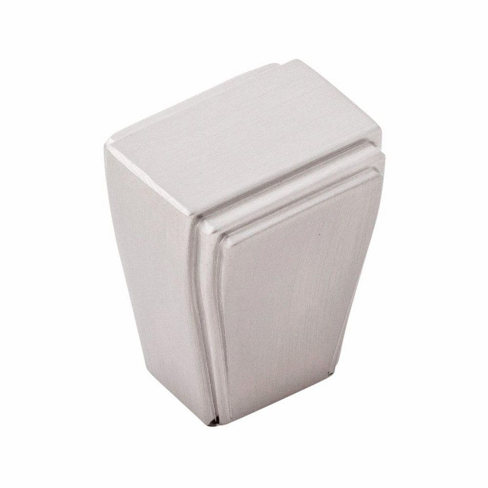 Belleclaire Collection Knob 1 Inch x 0.88 Inch Satin Nickel Finish Square Cabinet Knob price history on PriceWatchPro