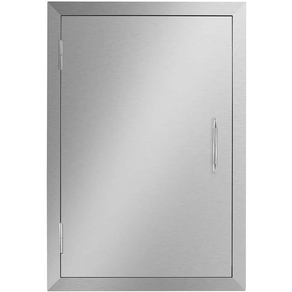 SEEUTEK 14 in. W x 20 in. H Single Outdoor Kitchen Access Door for BBQ