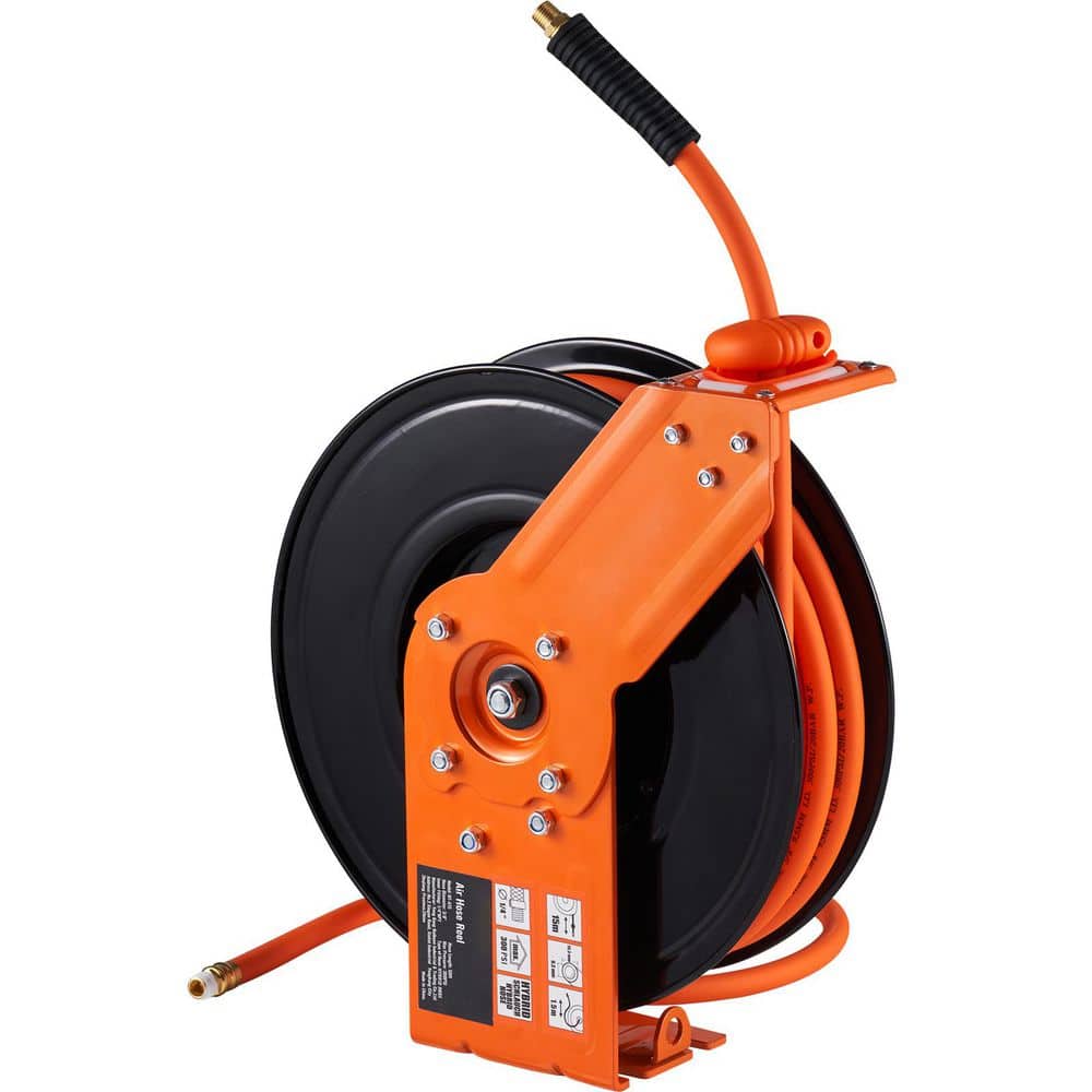 Retractable Air Hose Reel, 3/8 in. x 50 ft. Hybrid Air Hose Max 300PSI, Air Compressor Hose Reel with 5 in. Lead in price history on PriceWatchPro