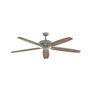 Grander 72 in. Indoor Graphite Ceiling Fan with Wall Switch