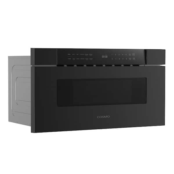 30 in. Built-in Microwave Drawer, Automatic Presets, Touch Controls, Defrosting Rack, 1.2 cu. ft. Capacity, Matte Black