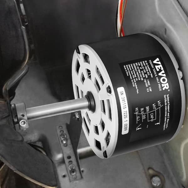 VEVOR 1/3HP RV Air Conditioner Motor with Capacitor AC115V 3A 1675 Rpm Replacement for Coleman Mach RV AC Fan Motor Replaces Fasco D1092 1468-306