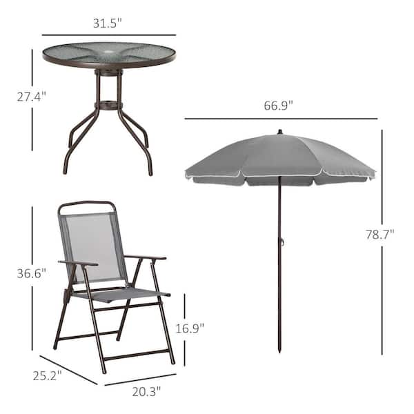 13 ft shade patio umbrellas DIY 13ft 8-Rib Outdoor Umbrella with Heavy Umbrella Base