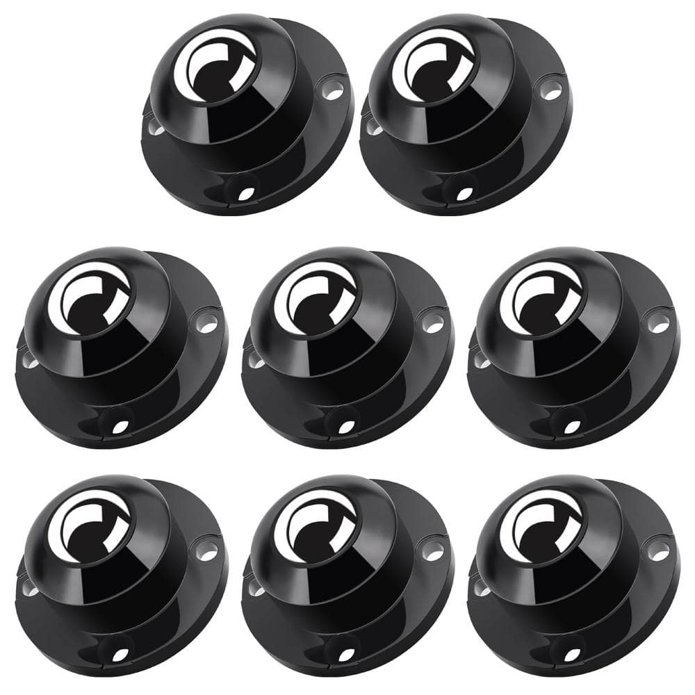 1 in. 224 lb. Self Adhesive Caster Wheels for Furniture Small Appliance Storage Bins (8-Piece) price history on PriceWatchPro