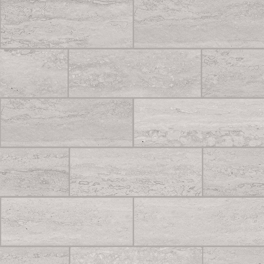 Reviews For Florida Tile Home Collection Silver Sand Gray 3 75 In X 12 
