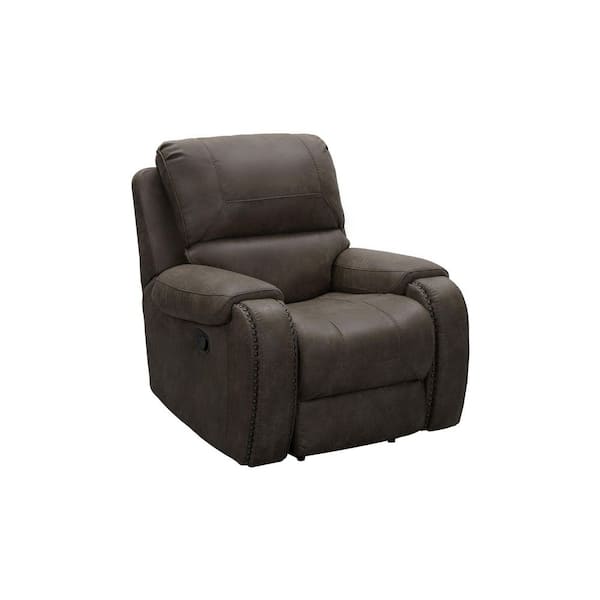 Unbranded Espresso Houston Fabric Recliner Chair