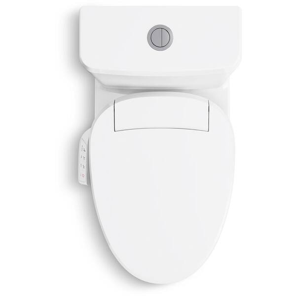 KOHLER Bidet Toilet Seat Adjustable Water Pressure Elongated Plastic shops Biscuit