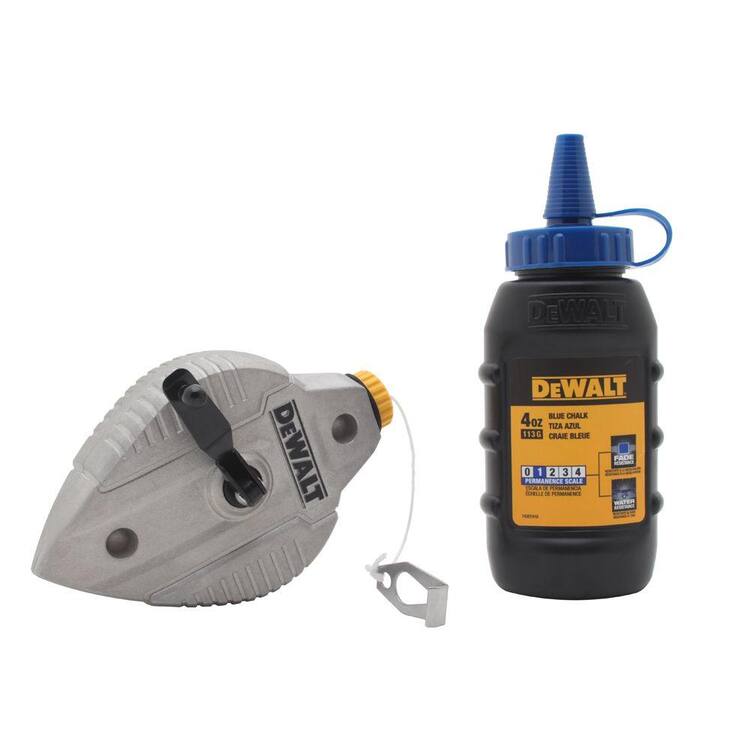 DEWALT Cast Aluminum Chalk Reel in Blue