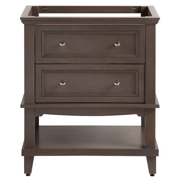 Home Decorators Collection Teasian 30 in. W x 22 in. D x 34 in. H Bath Vanity Cabinet without Top in Flagstone