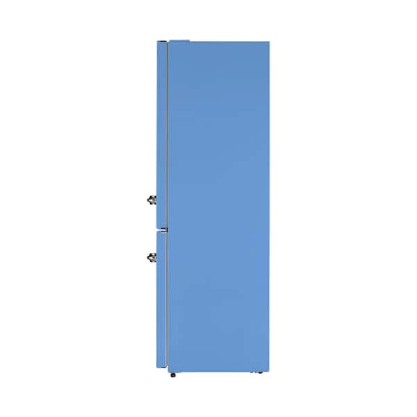 iio 11 cu. ft. Retro Frost Free Bottom Freezer Refrigerator in