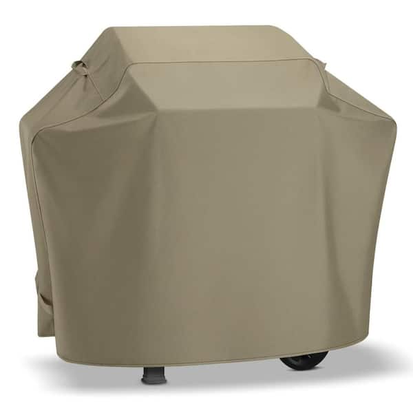 48 in. Taupe Grill Cover Waterproof BBQ Grill Cover
