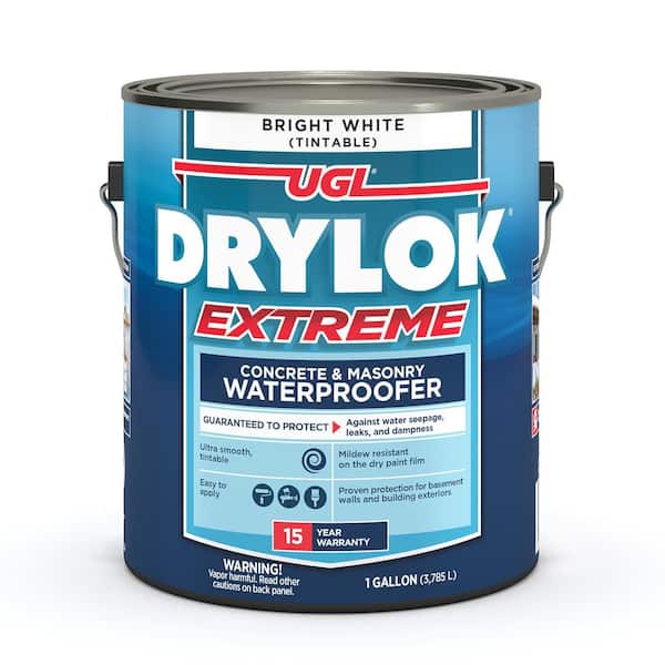 Extreme 1 gal. Bright White Flat Latex Interior/Exterior Basement and Masonry Waterproofer