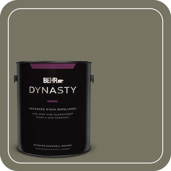 BEHR DYNASTY 1 gal. #BXC-20 Amazon River Eggshell Enamel Interior Stain-Blocking Paint & Primer