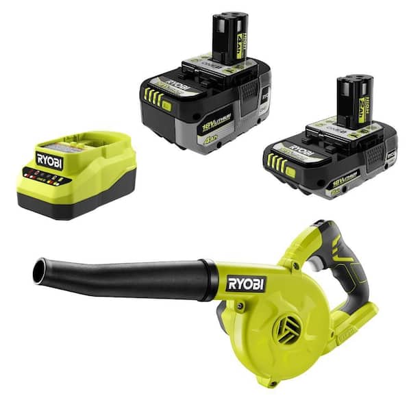 ONE+ 18V HIGH PERFORMANCE Kit w/ 4.0 Ah Battery, 2.0 Ah Battery, Charger, & FREE ONE+ Cordless Workshop Blower