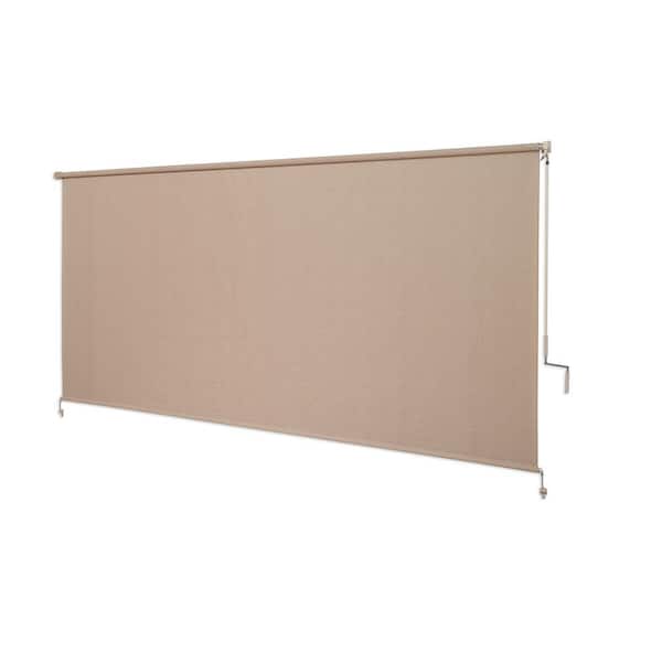 Coolaroo Camel Cordless UV Blocking Fade Resistant Fabric Exterior