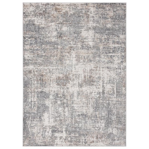 Austin Elegance Grey 7 ft. 10 in. x 10 ft. 6 in. Area Rug