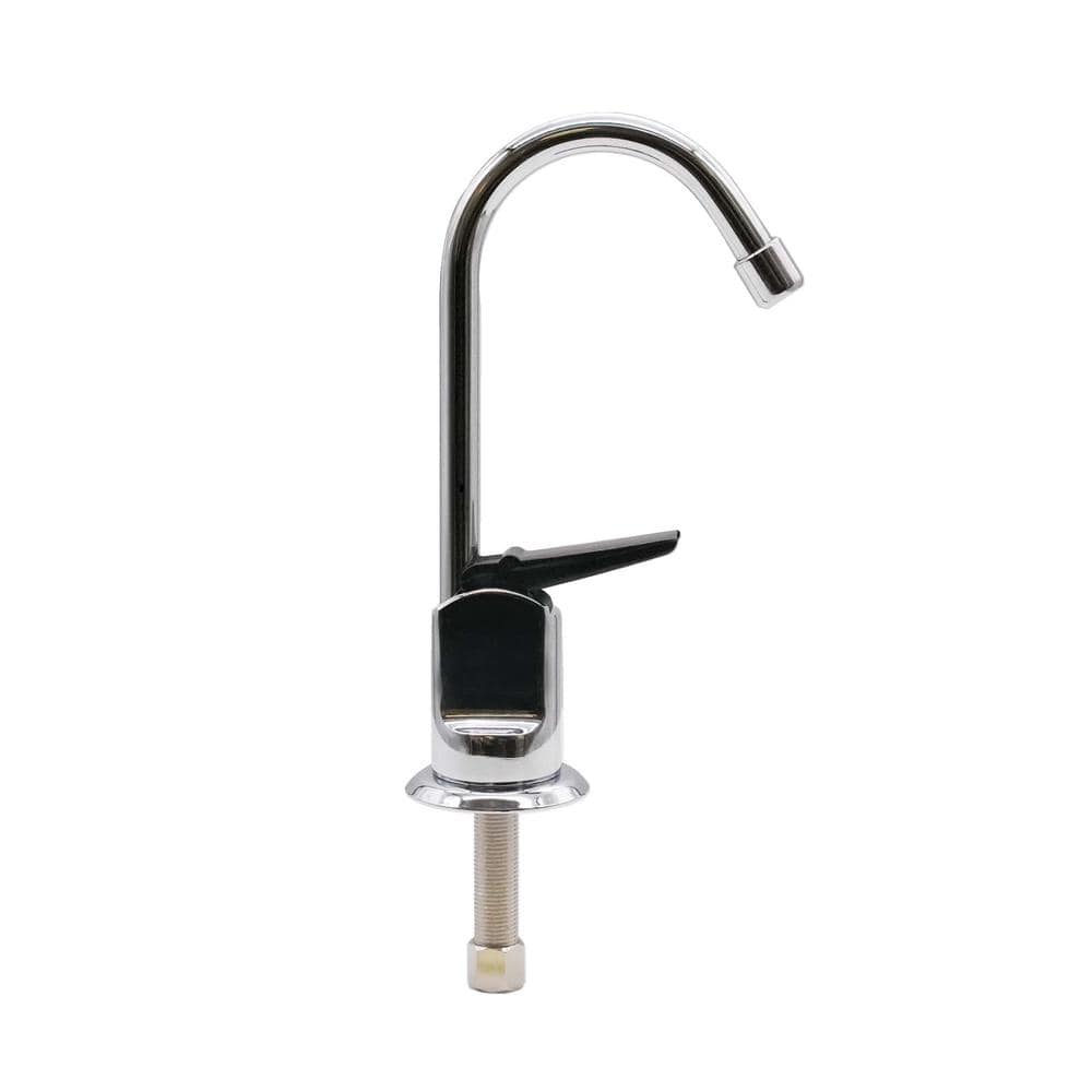 Polished Chrome Cold Water Dispenser Faucet Kit with Filter