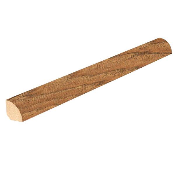 Mohawk Suede Hickory 3/4 in. Thick x 5/8 in. Wide x 94-1/2 in. Length Laminate Quarter Round Molding