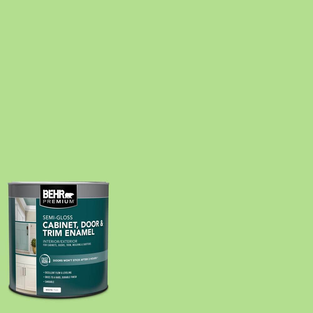 BEHR PREMIUM 1 qt. MQ446 Early Spring SemiGloss Enamel Interior