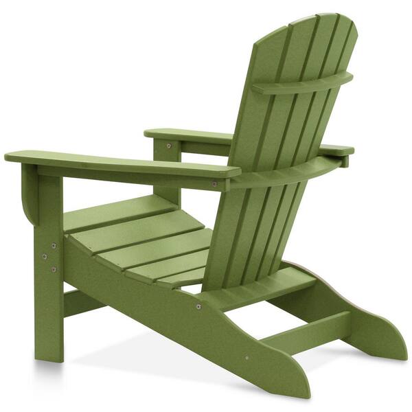 Boca Raton Lime Green Recycled Plastic Adirondack Chair