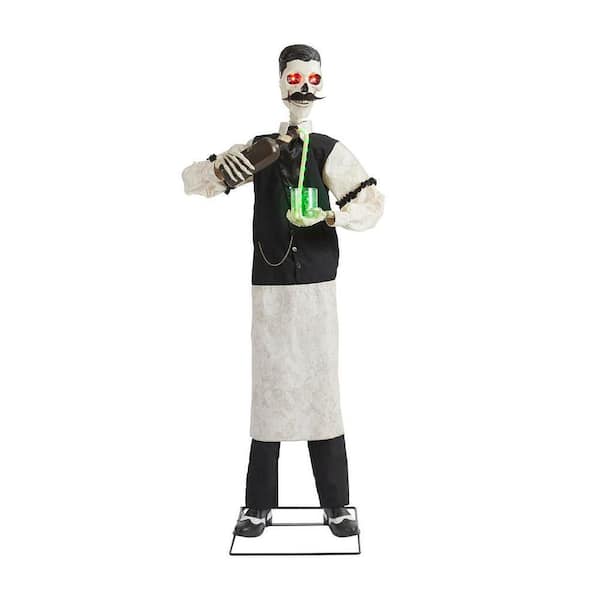 Home Accents Holiday 6 ft Animated Dean the Deathologist Halloween Animatronic