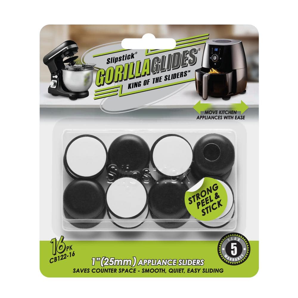 "GorillaGildes 1"" dia. Kitchen Appliance Sliders 16pk" price history on PriceWatchPro