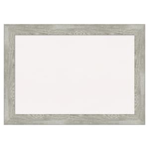 Dove Greywash White Corkboard 42 in. x 30 in. Bulletin Board Memo Board