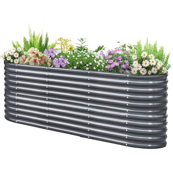Best Choice Products 4 ft. x 2 ft. x 2 ft. Sage Green Oval