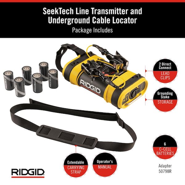 RIDGID SeekTech ST-305 5-Watt Line Transmitter for Line RIDGID SeekTech ST-305 5-Watt Line Transmitter for Line