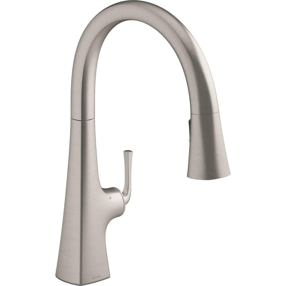 CAREERING｜PLACEBO301 KOHLER Graze Single-Handle Touchless Pull Down Sprayer