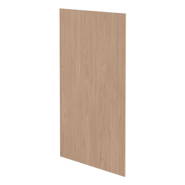 Sinclair 23.25 in. W x 0.19 in. D x 34.5 in. H Base Flush End Panel in Shaker Light Oak
