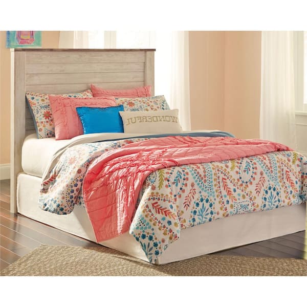 Willowton White Full Panel Headboard