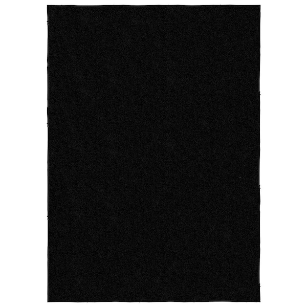 Garland Rug Skyline Shag Black 9 Ft. x 12 Ft. Area Rug