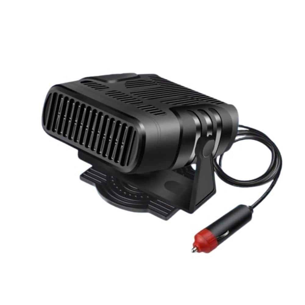 Vrbgify 12V/120W Portable Electric Car Heater, 2025 Upgraded Fast Heating  Defroster Heater, Automobile Defrost Defogger in Black 025SA04-227D The 