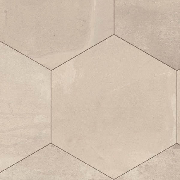 Argillos Hex Arena 21 in. x 24 in. Porcelain Floor and Wall Tile (10.2 sq. ft. /Case)